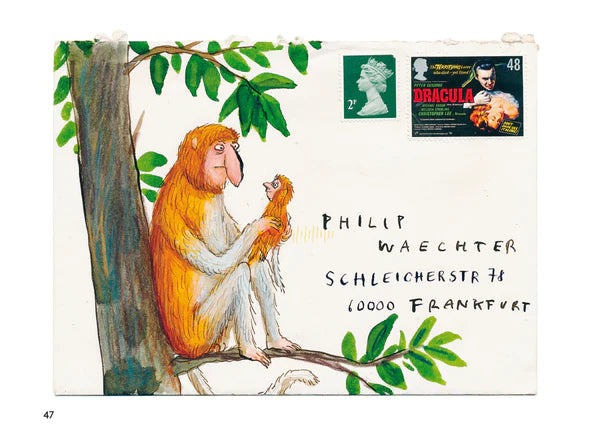 Publikation: Axel Scheffler, Verbriefte Freundschaft. Illustrierte Briefumschläge