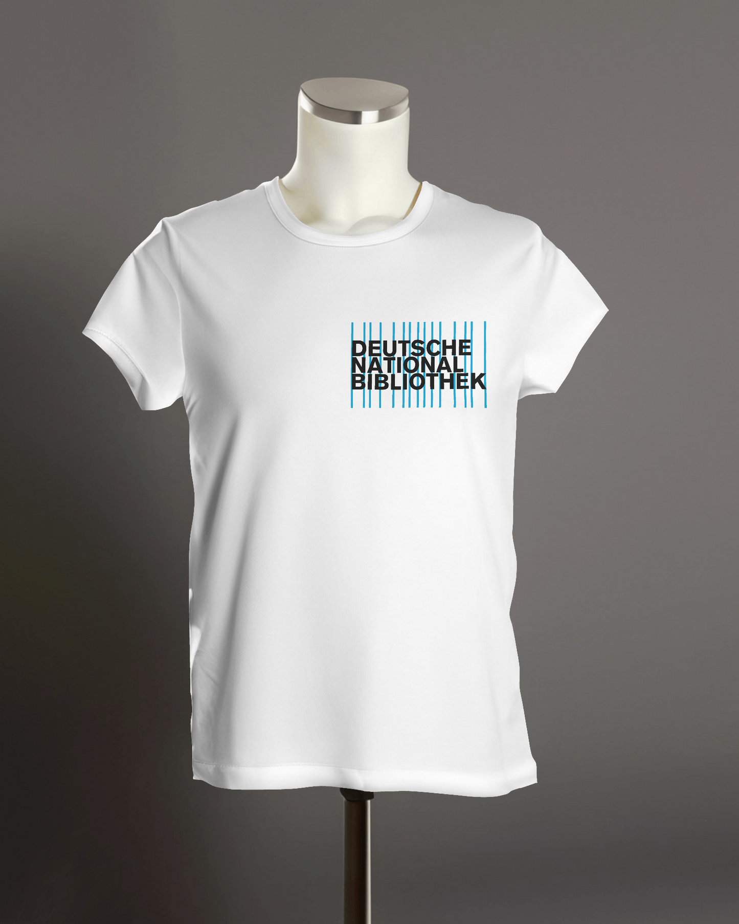 T-Shirt (Frauen) weiß mit DNB Logo